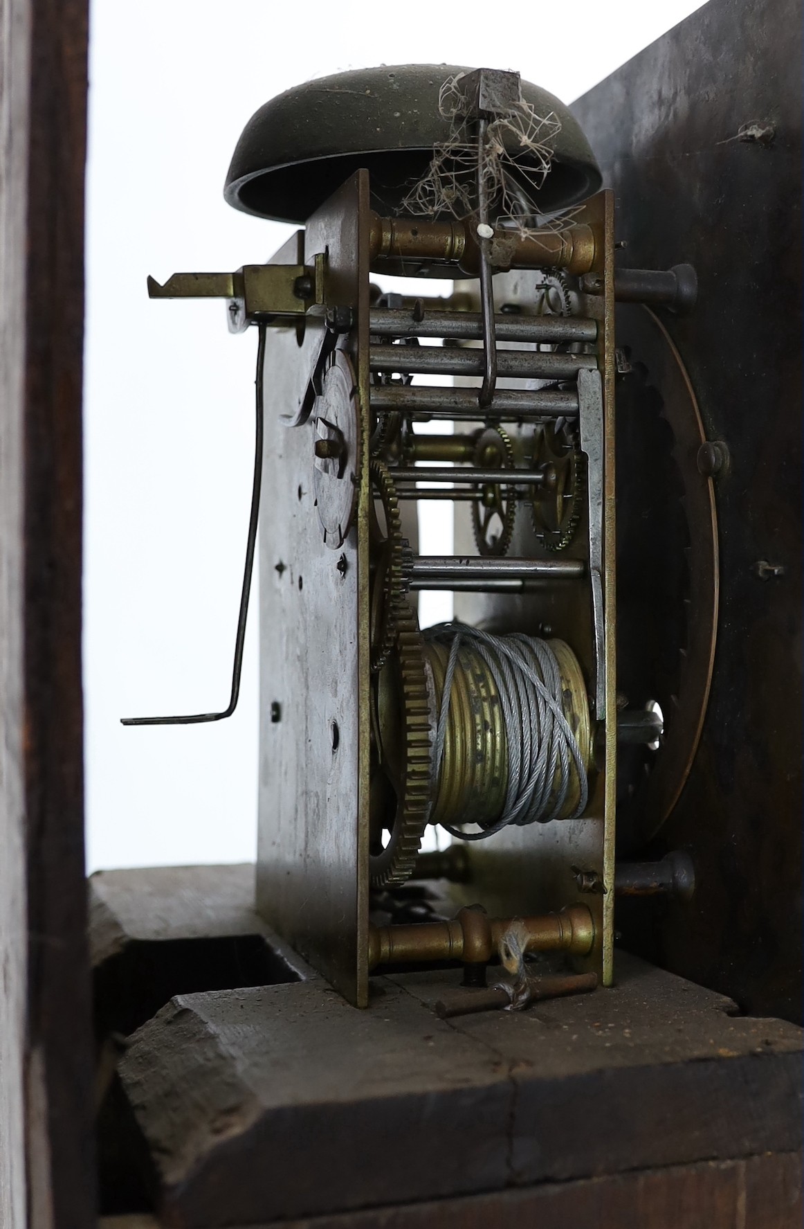 Thomas Dalston. A William and Mary walnut and marquetry eight day longcase clock, 44cm wide, 198cm high